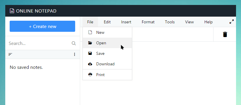 Open text file in Jamseo